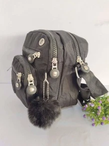 Women Crossbody - 黑色 - 查看 4