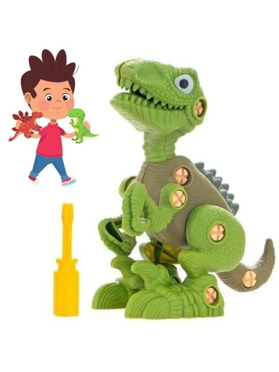 Ferramenta de Montagem e Desmontagem de Dinossauro para Brincar