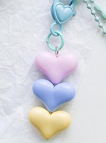 愛心裝飾鑰匙圈
