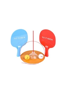 Kids Elastic Soft Shaft Table Tennis Ball Training Machine - Multicolor - View 2