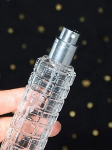 1 件 30ml 香水雾化器喷雾瓶可再填充旅行必需品、海滩旅行收纳袋、暑假返校学校用品假日露营假日必需品配件迷你女士香水男士香水 - 銀色 - 查看 5