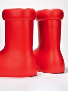 Toy Women's Anime Fashion Big Red Boots - Red - View 5