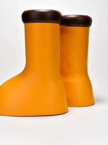 Toy Women's Anime Fashion Big Red Boots - Camel - View 5