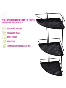 Storage Shelves & Racks - màu đen - Xem 3