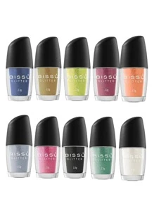 10 Glitter Bissu aleatorios de 2.2 gramos original - Multicolor - Ver 2