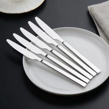 Dinner Knives - 銀色 - 查看 2