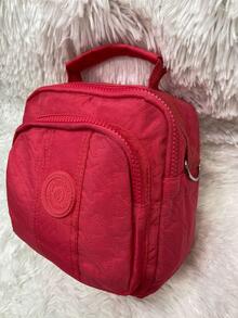 Women Fashion Backpacks - Màu Hoa hồng đỏ - Xem 3