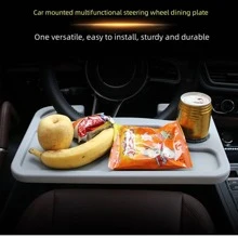 1pc Car Laptop Stand, Modern Multifunction Car Laptop Holder For Home - White - View 5