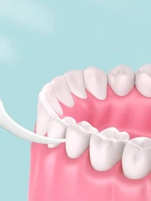 50 piezas Palillo de dientes dental de plástico desechable - Multicolor - Ver 6