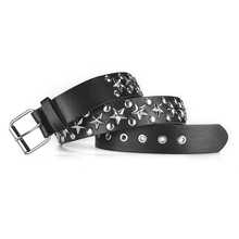 Star Decor Square Buckle Belt - Black - View 4