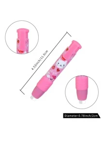 4 cục tẩy đồ họa hoạt hình, cục tẩy bút chì cầm tay dễ thương cho học sinh - Nhiều màu - Xem 4