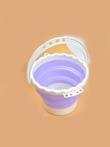 1入組可折疊刷子清洗桶，兒童簡易便攜式油漆刷清洗器，刷子清潔 - 粉色 - 查看 7