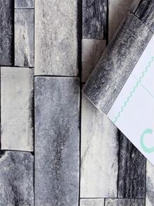 1卷即撕即贴壁纸砖，可移除壁纸即撕即贴自粘仿砖适用于卧室后挡板洗衣房装饰墙 - 彩色 - 查看 7