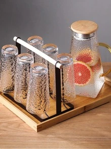 1pc Iron Storage Rack - Black - View 5