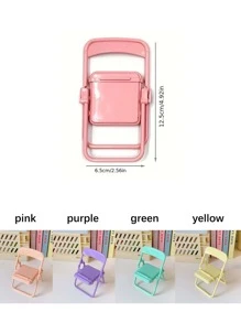 1 Máy Tính Điện Thoại Di Động Để Bàn Sáng Tạo Ghế Mini Hình Trang Trí Phân Chân Đế Slouchy Giá Đỡ Điện Thoại - Nhiều màu - Xem 9