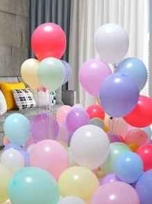 20/30/50 Quả bóng cao su kẹo Macaron nhiều màu 5 inch dùng trang trí tiệc cưới, sinh nhật, tiệc cô dâu, giáng sinh, lễ tốt nghiệp, ngày lễ tình nhân, kỷ niệm ngày cưới - Nhiều màu - Xem 3