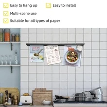 1 pieza Estante aluminio moderno cocina inspección para cocina - Plateado - Ver 7