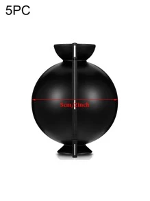 5pcs/set Reusable Plant Root Growing Box Cutting Grafting Rooting Ball Garden Rooting Propagation Ball - Black - View 2