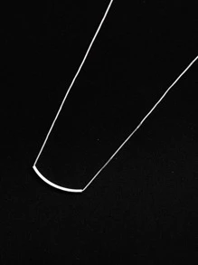 Collar de cadena minimalista
