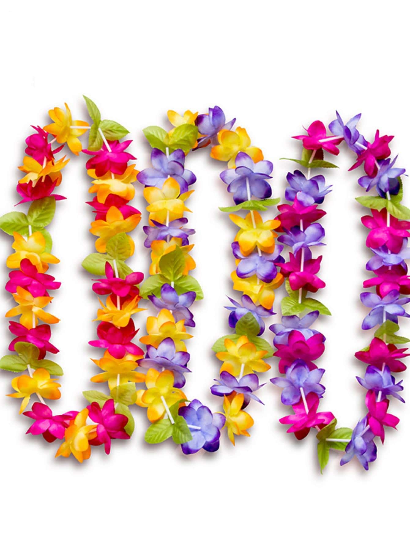 3 cây dây leo hoa nhân tạo, vòng hoa nhiều màu hiện đại cho đám cưới, trang trí nhà cửa - Nhiều màu - Xem 1