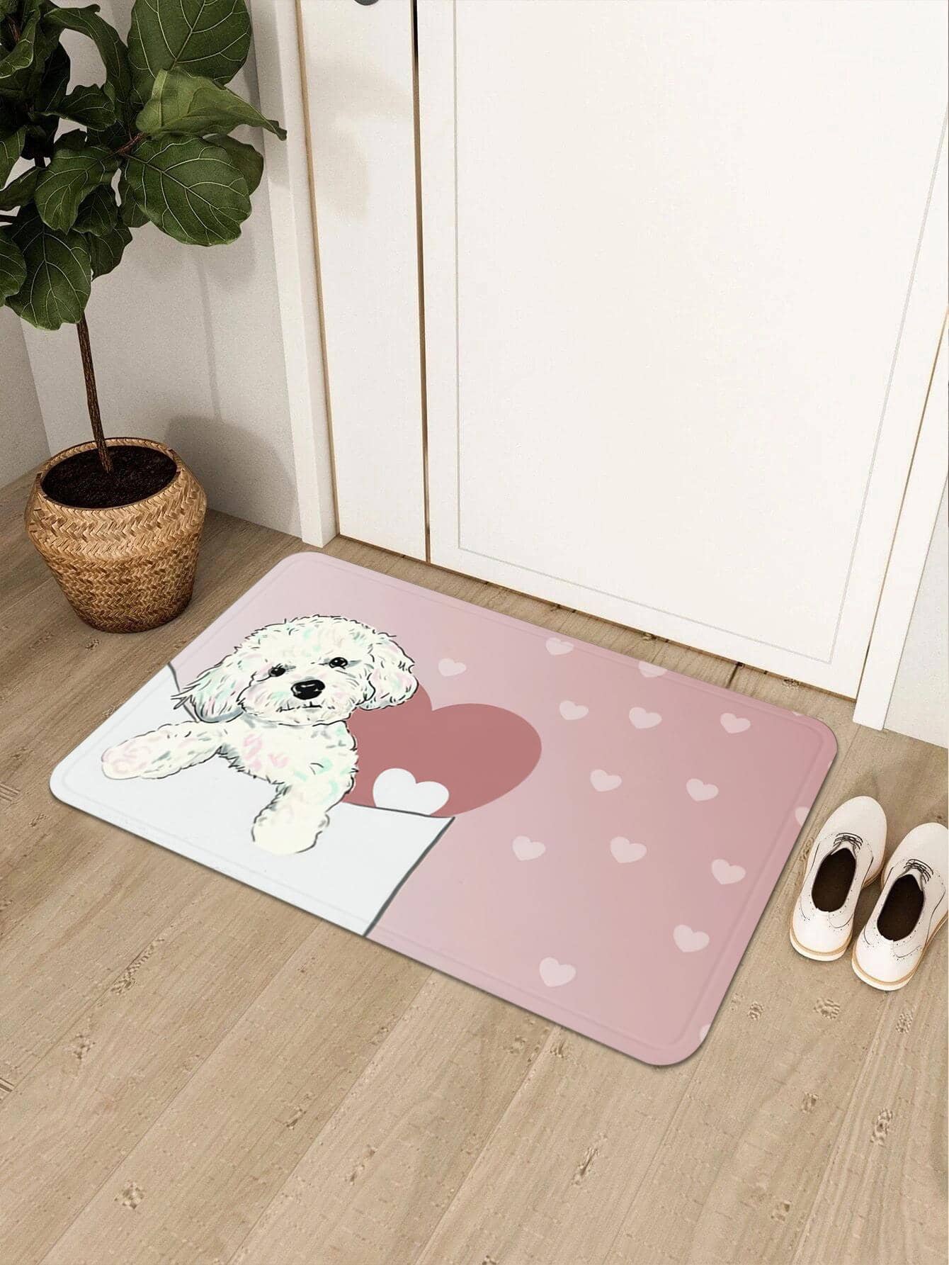 1入組小狗樣式門墊 - 彩色 - 查看 1