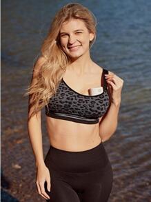 Momcozy 4-In-1 Pumping Bra Hands Free, Fixed Padding Nursing Bra & Maternity Bra, YN12 Wearable Breast Pump Bra Cotton-Nylon Comfort & Support For S12 Pro, Spectra, Elvie, Willow,Etc - màu đen - Xem 3