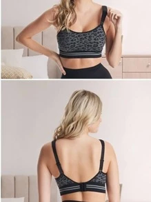 Momcozy 4-In-1 Pumping Bra Hands Free, Fixed Padding Nursing Bra & Maternity Bra, YN12 Wearable Breast Pump Bra Cotton-Nylon Comfort & Support For S12 Pro, Spectra, Elvie, Willow,Etc - màu đen - Xem 4