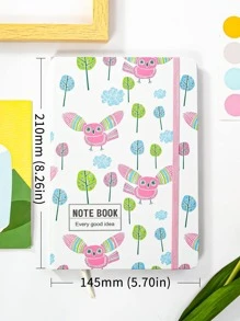 1 Máy tính xách tay đồ họa hoạt hình, Máy tính xách tay tạp chí đa năng sáng tạo cho tài khoản cầm tay - màu đen - Xem 5