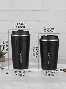 1入組字母圖案保溫瓶