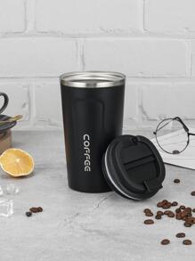 1入組字母圖案保溫瓶