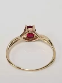 Anillo zirconia cúbica adorno