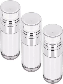 Moisturizer Container With Pump, Moisturizer Pump Dispenser, Lotion Pump Dispenser - Clear - View 3