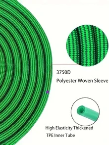 1 set poliéster Pistola de riego moderno alta presión Set de boquillas para manguera de jardín para jardín - Multicolor - Ver 2