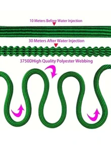 1 set poliéster Pistola de riego moderno alta presión Set de boquillas para manguera de jardín para jardín - Multicolor - Ver 4