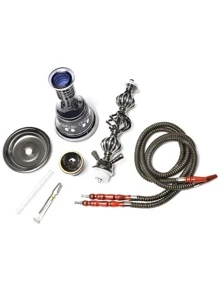 1入組玻璃水煙壺，現代水煙壺作為禮物 - 黑色 - 查看 4