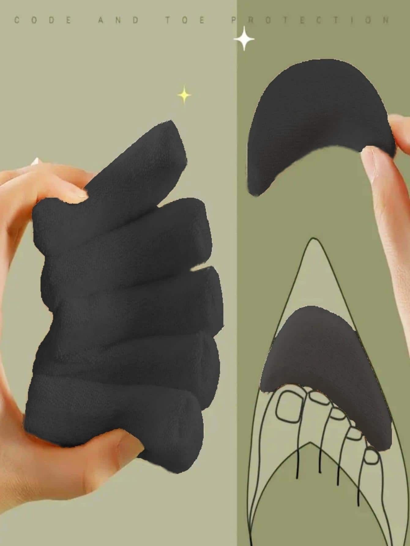 1 双男女通用可重复使用超柔软缓解前脚掌疼痛的高跟鞋鞋垫 - 可调节阻力！保暖、闺蜜节、小狗、嘉年华