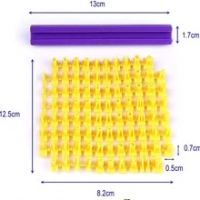 1入組數字和字母設計餅乾印章
