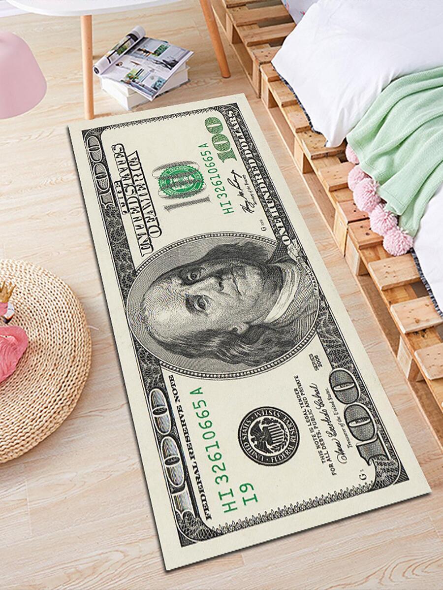 1入組人物圖形地毯，房間裝飾 - 彩色 - 查看 1