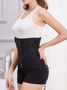 1 Phụ Nữ Chữ Đồ Họa Móc Và Mắt Giản Dị Spuc Thắt Lưng Cho Cuộc Sống Hàng Ngày - màu đen - Xem 2