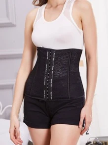 1 Phụ Nữ Chữ Đồ Họa Móc Và Mắt Giản Dị Spuc Thắt Lưng Cho Cuộc Sống Hàng Ngày - màu đen - Xem 3