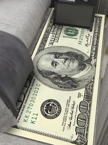 1入組人物圖形地毯，房間裝飾 - 彩色 - 查看 2