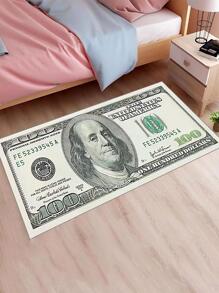 1入組人物圖形地毯，房間裝飾 - 彩色 - 查看 3