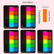 1入組半透明寵物織帶帶黑色盒,拉出式風格黏標籤