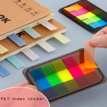 1入組半透明寵物織帶帶黑色盒,拉出式風格黏標籤