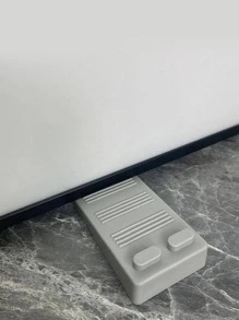 1入組TPR門擋，簡單灰色門擋支架， - 灰色 - 查看 1