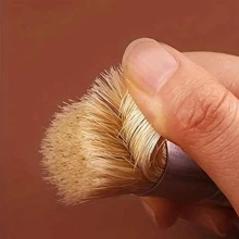 3入組油畫刷藍色塑膠薄繪畫刷適用於繪畫