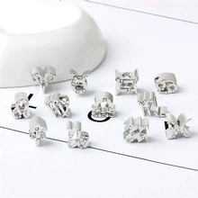 12星座系列吊墜適合吊墜手環吊墜星星珠子墜飾12星象適用於手環DIY製作 - 摩羯座 - 查看 3