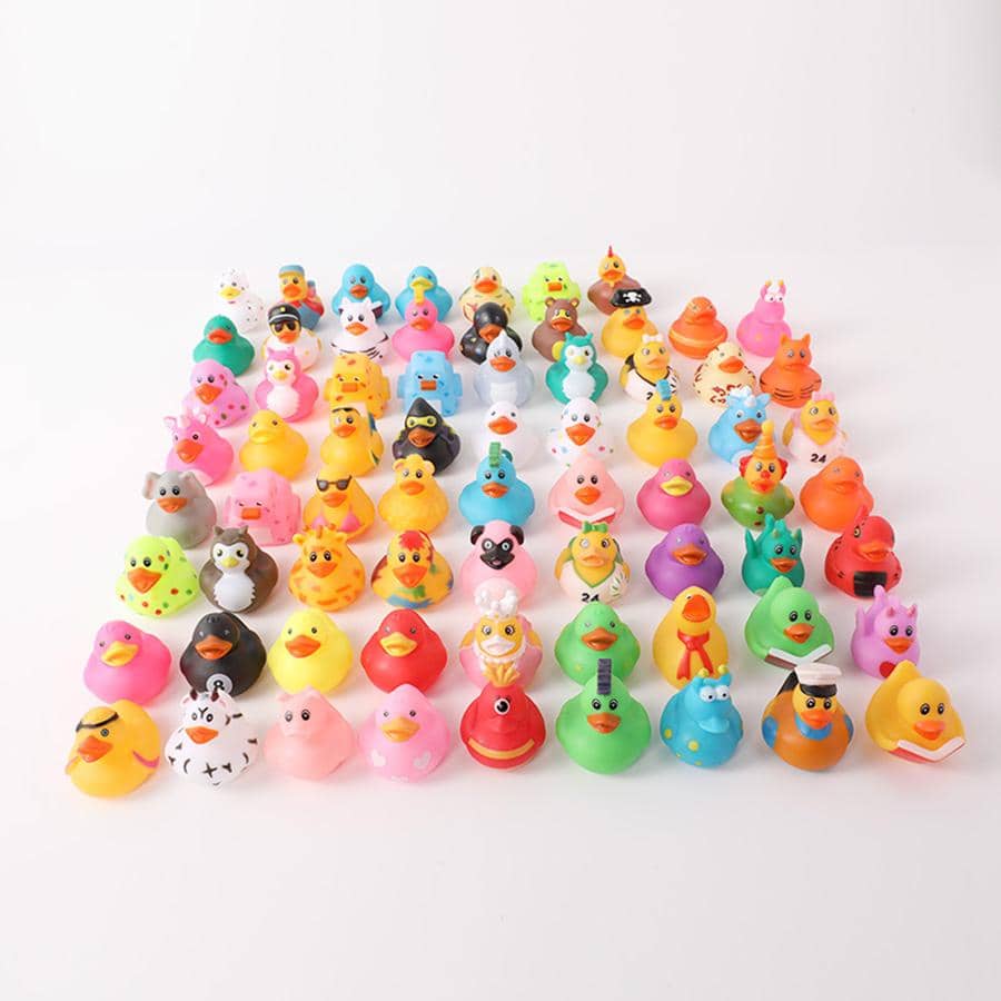 20入組迷你鴨子設計派對禮物 - 黃色 - 查看 1