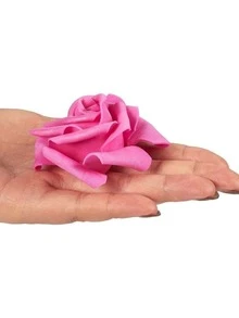 10/15 Bông Hoa Xốp Đường Kính 7Cm Để Trang Trí DIY, Đồ Dùng Tiệc - Màu Hồng Tươi - Xem 7