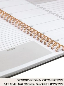 BUBU 周度至筆記本帶計畫冊 - 白色 - 查看 4